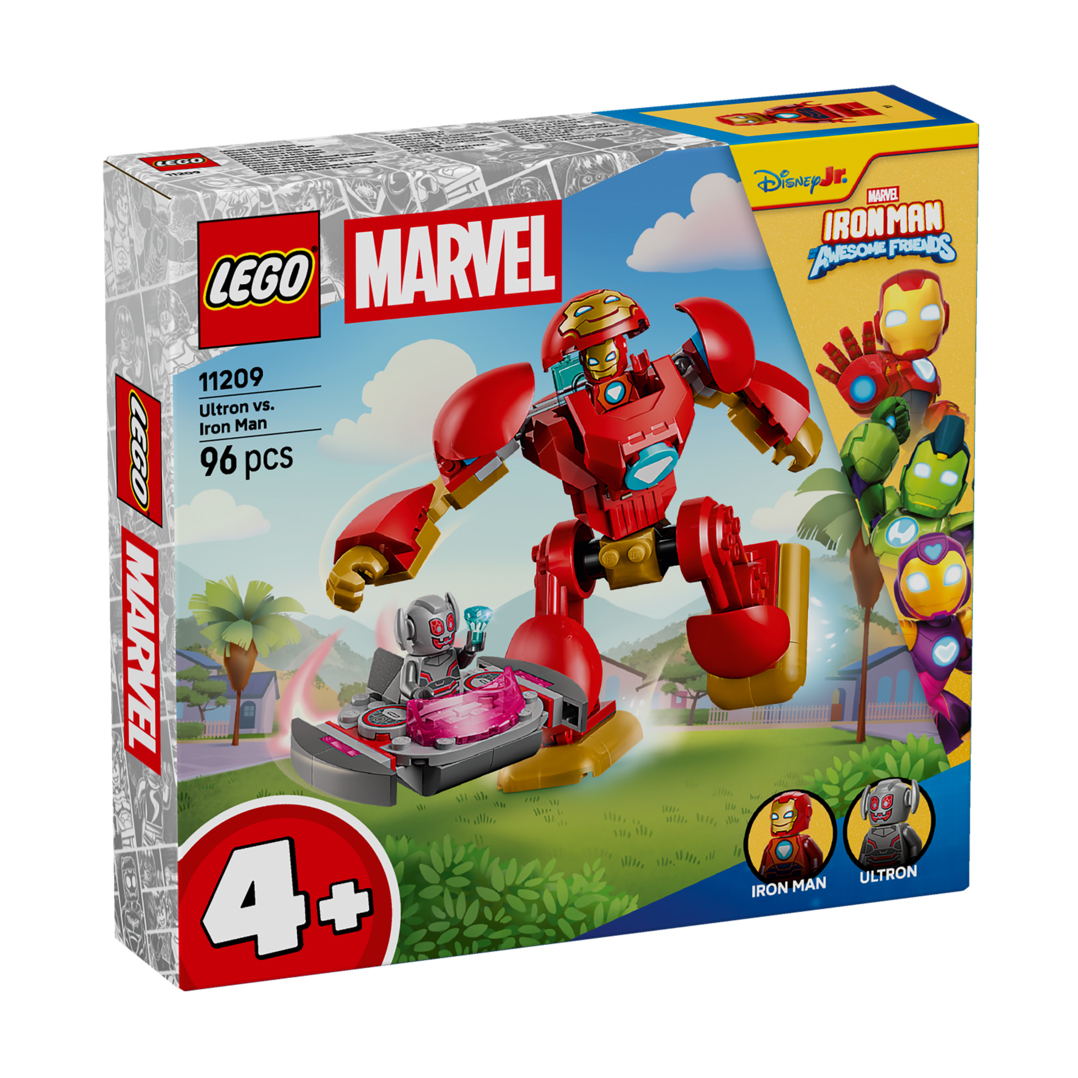 Конструктор LEGO Disney Marvel Альтрон проти Залізної Людини, 96 деталей, від 4 років (11209)